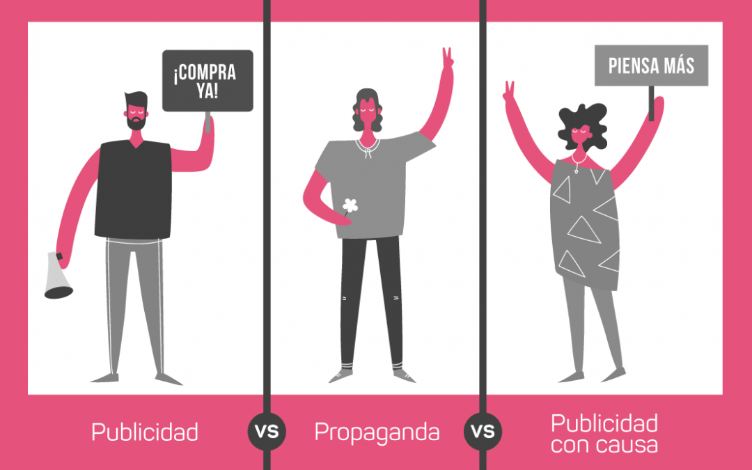 Publicidad social vs propaganda vs comunicación social